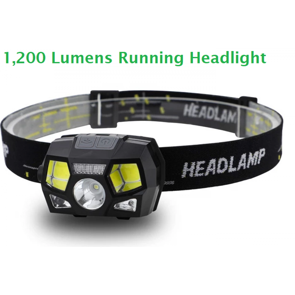 Running Headlight High Power 1200 Lumens €19.95